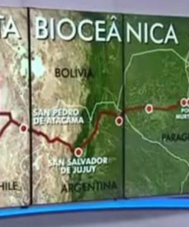 Rota Bioceânica Sul-americana. Fonte: ACRITICA (2020).